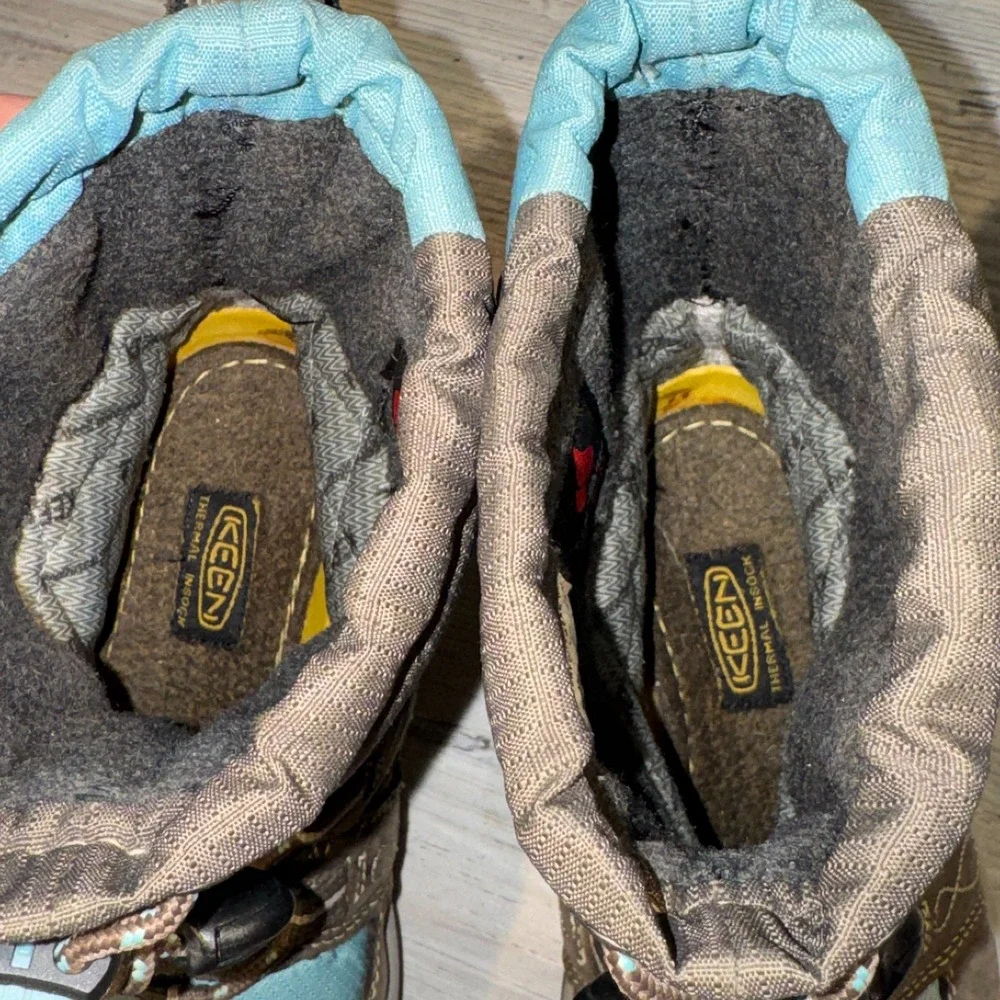 KEEN BRIXEN Women's Brown Leather WP‎ Insulated Snow Boot 52018 US 6.5 $165 MSRP